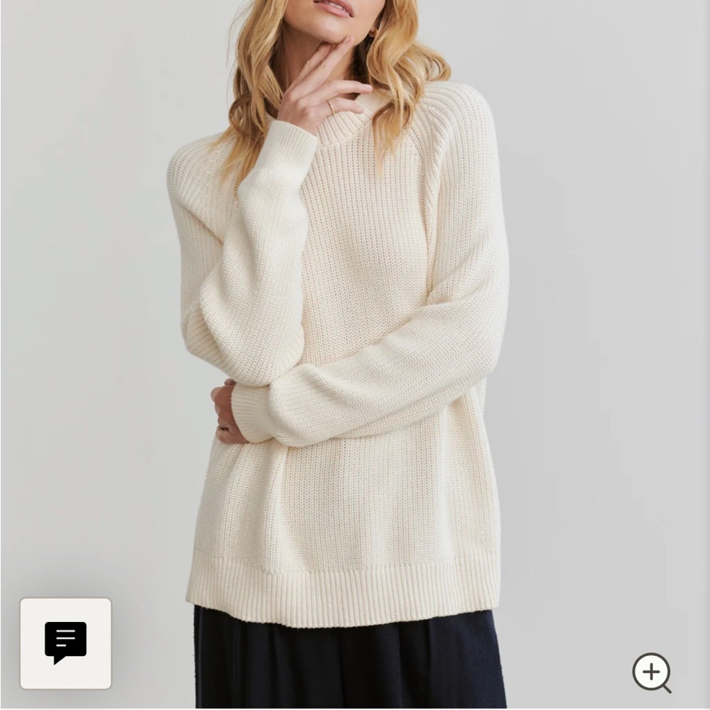 Jenni Kayne over sized fisherman crew neck cotton